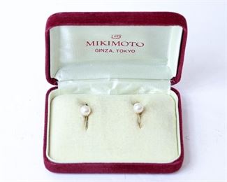 Mikimoto Earrings