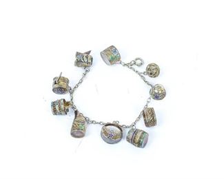 Sterling Charm Bracelet