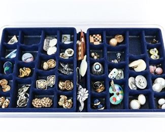 Sterling/Costume Broach pins & Earrings
