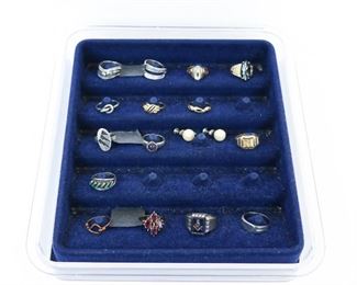 Assortment of Gold/Silver rings