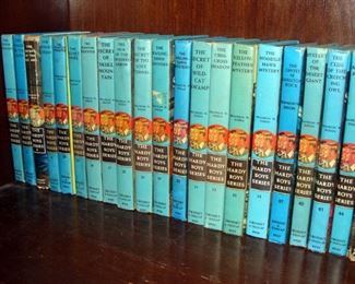 Vintage, Hardy Boys, Books, Blue