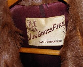 Vintage, Fur, Coat, Coats, Stole, Ermine, Mink, 1930's, 1940's, 1950's