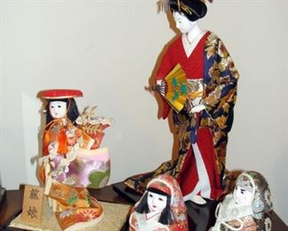 Vintage, Japan, Geisha Dolls, Doll