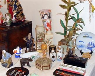 Vintage, Chinese, Japanese, Collectibles, Art, Vase, Sculpture, Souvenir