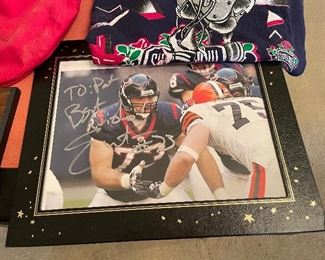 Signed Texans photo