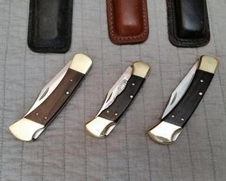 Buck lockback knives