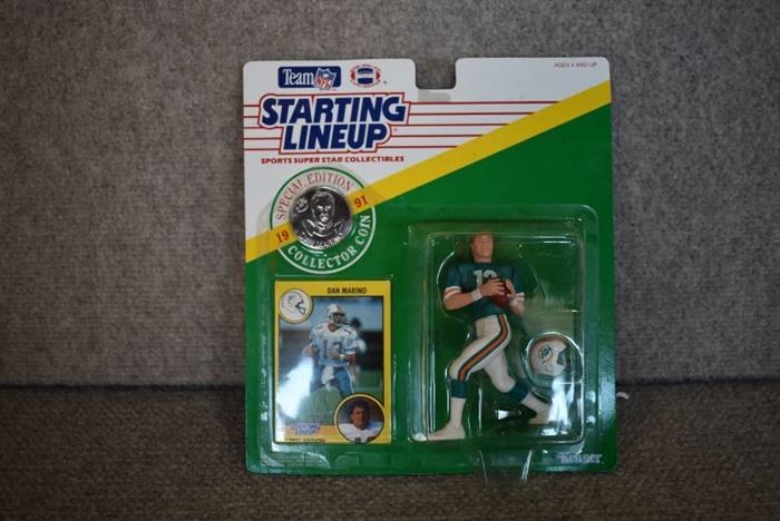 NFL Football Starting Lineup Warren Moon (1990) Kenner Figure