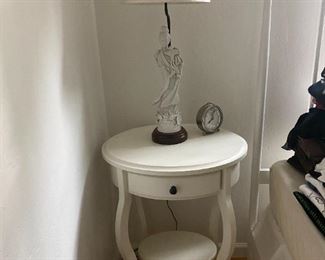 white nightstand