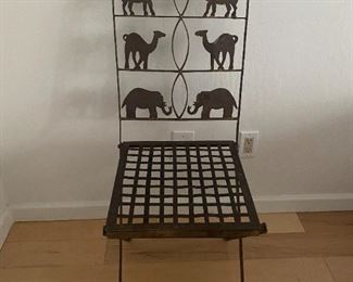 iron chair