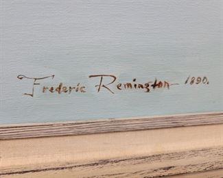 Frederic Remington 1890