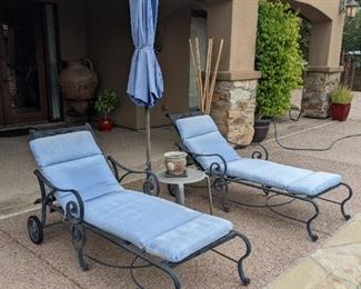 iron loungers