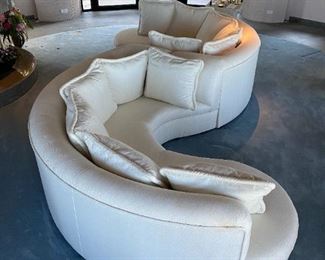 s shaped sofa