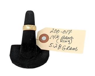 14k gold ring