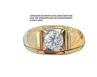 * NOTE - THIS RING HAS BEEN PULLED FROM THE SALE