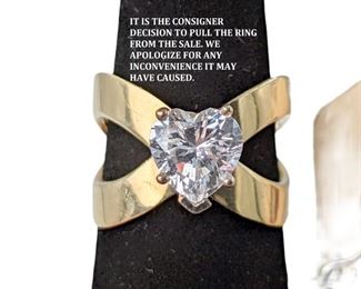 * NOTE- THIS RING HAS BEEN PULLED FROM THE SALE.