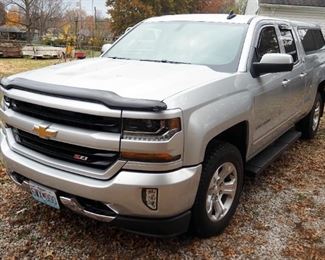 2016 Chevrolet Silverado Pickup Truck, VIN # 1GCVKREC6GZ396545, Miles Showing On Odometer 1,267