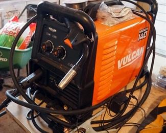 Vulcan Migmax 140 Mig Welder With Flux Core Welding Wire Rolls, Qty 2