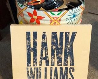 Hank Williams Compact Disc Box Set, New In Package, 50's And 60's 45 Albums