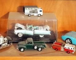 Diecast Model Cars And Trucks Including 1955 Packard Caribbean, Various Scales