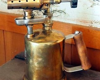 Antique Clayton And Lambert Brass Blow Torch