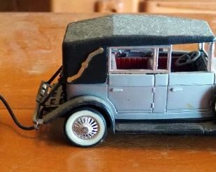Die Cast Model T Ford Touring Car, Burago 1937 Jaguar SS100 Die Cast Model, And Remote Controlled Jaguar Limousine