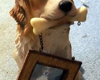 Framed Matted Under Glass Billie J Water Color Puppy Art, Owl Wall Clock, Mirror, Framed Prints, And More