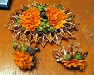 Costume Jewelry Assortment Including Necklaces, Bracelets, Clip On Earrings, Rings And More