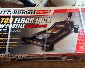 Pittsburg 3 Ton Hydraulic Floor Jack New In Box