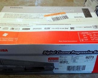 Toshiba DVD/VCR Combo Player With Remote, Model SD-V394, New In Box