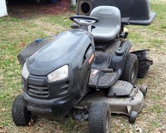 Craftsman YT4500 Riding Lawn Mower, Powers On, Includes Collection System