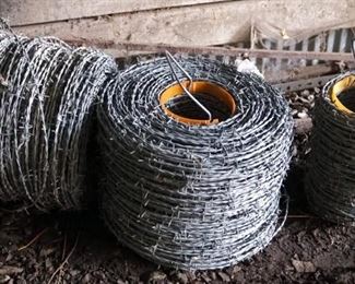 Twisted Barbed Wire, Qty 2.5 Spools