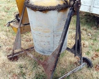 Electric Concrete Mixer, Untested