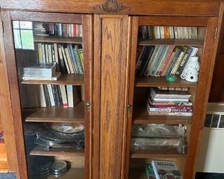 Books & Collectables Only, Cabinet Not For Sale