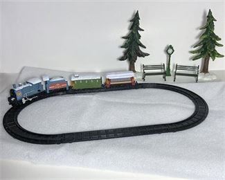 Christmas Village Train Display Set