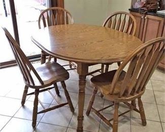 Oak Dining Set
