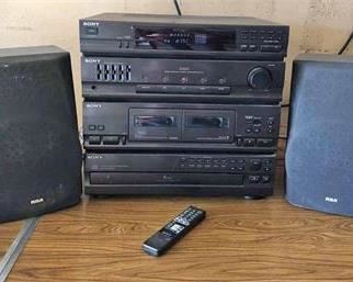 Sony Portable CD Speakers System Cds