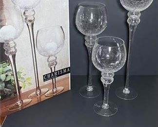 Charisma Hurricane Candle Holders
