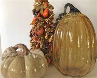 Pumpkin Table Decor