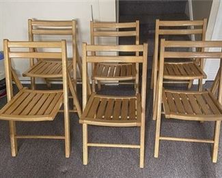 Wooden Folding Chairs