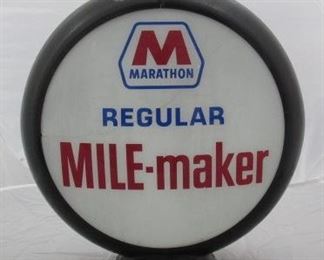 Marathon Gas Pump Globe