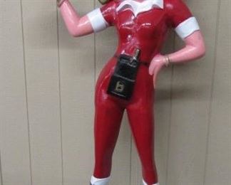 5' Tall Cast Aluminum Betty Boop Statue