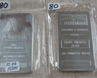 10 oz Silver Bars