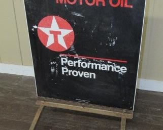 Havoline Motor Oil Curb Sign 