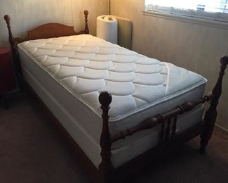 Ultra plush twin mattress.