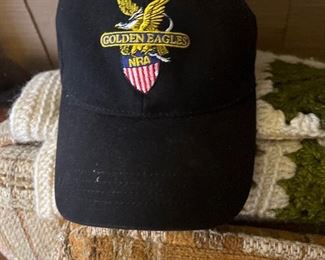 Golden Eagle NRA cap