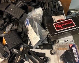 Gun holsters and more new old stock
