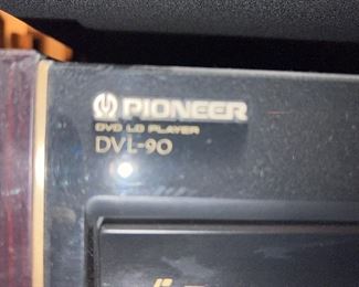 Pioneer DVD LD Player DVL 90 with remote NICE