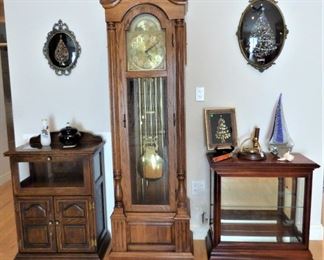 West Germany "Emperor" Grandfather clock, display cases