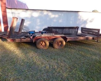 "Road King"  Flat Bed Trailer (See next pictures)