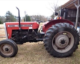 Massey Ferguson 243 Tractor with new battery